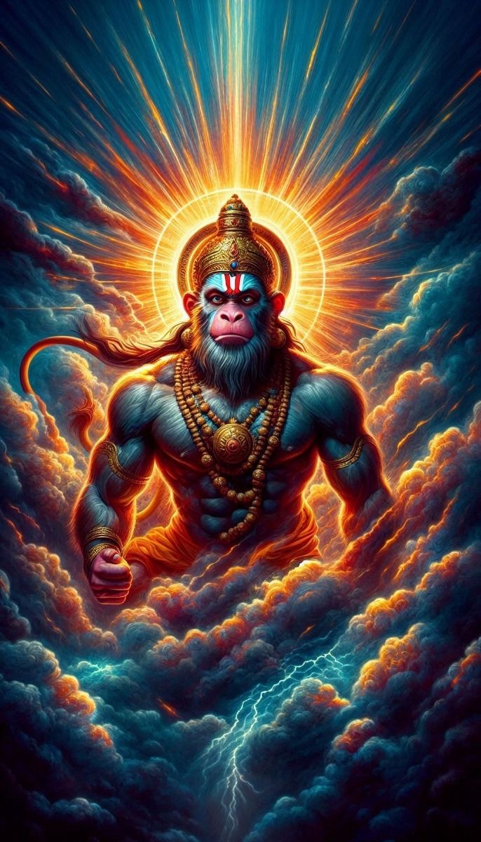 Hanuman ji iphone wallpaper