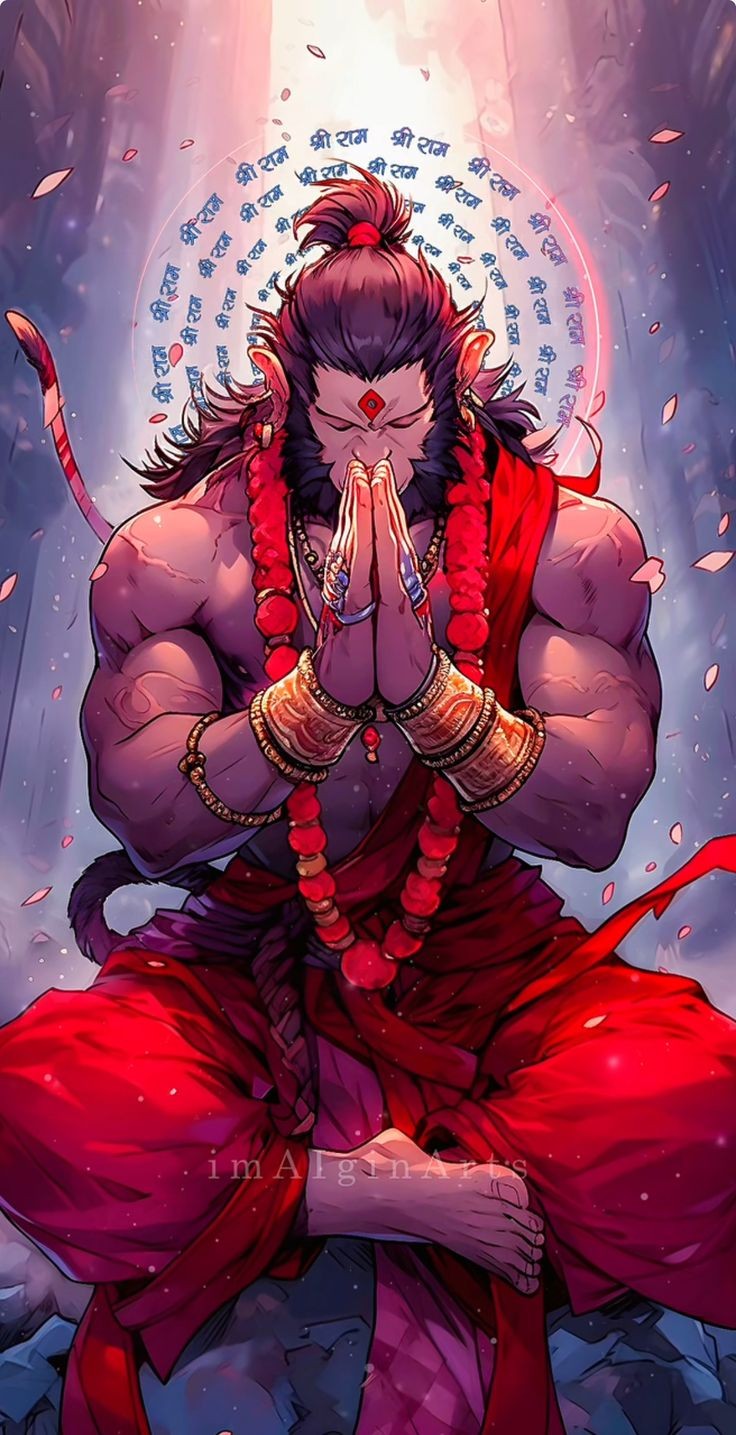 Hanuman ji iphone wallpaper