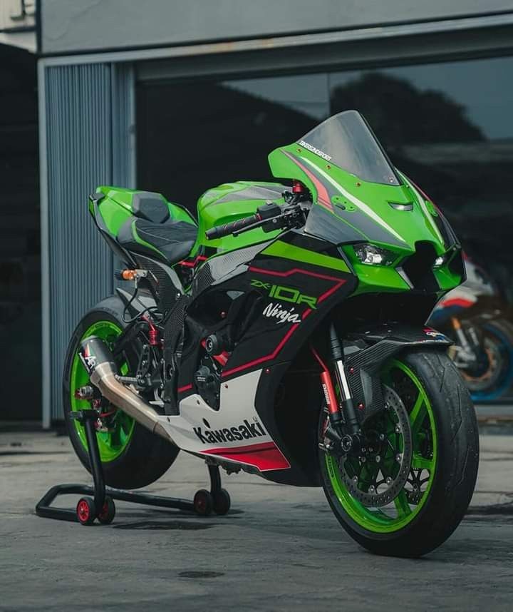 Kawasaki ninja zx10r wallpaper hd 4k 7