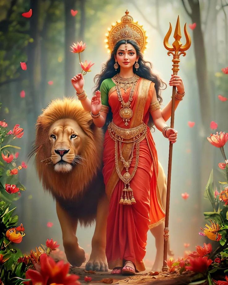 durga maa wallpaper hd