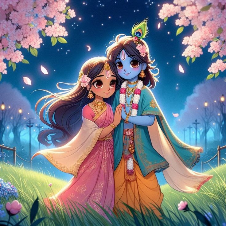 little radha krishna love wallpaper hd