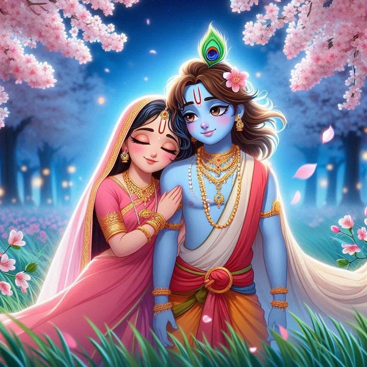 little radha krishna love wallpaper hd