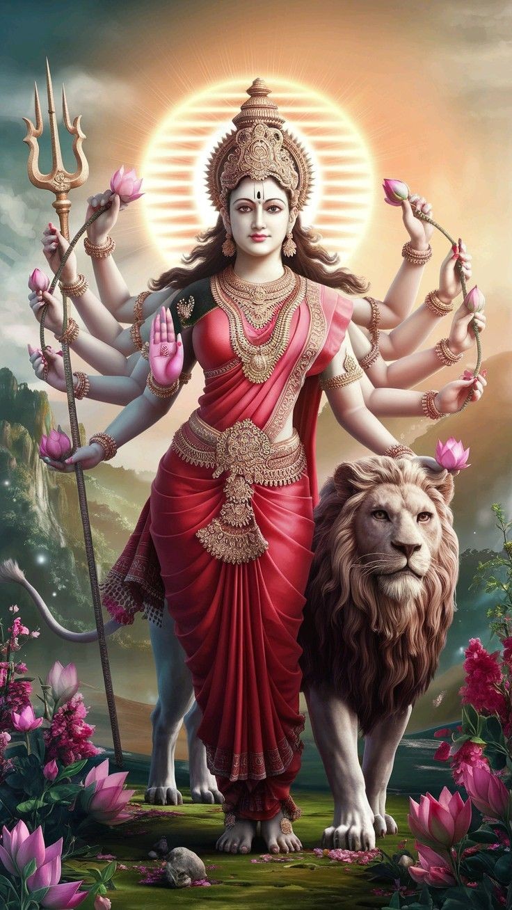 maa durga wallpaper hd for mobile