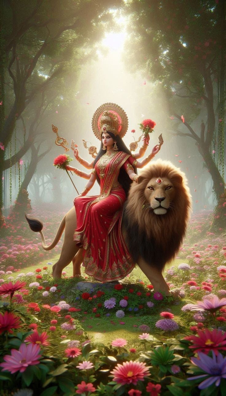 maa durga wallpaper hd for mobile