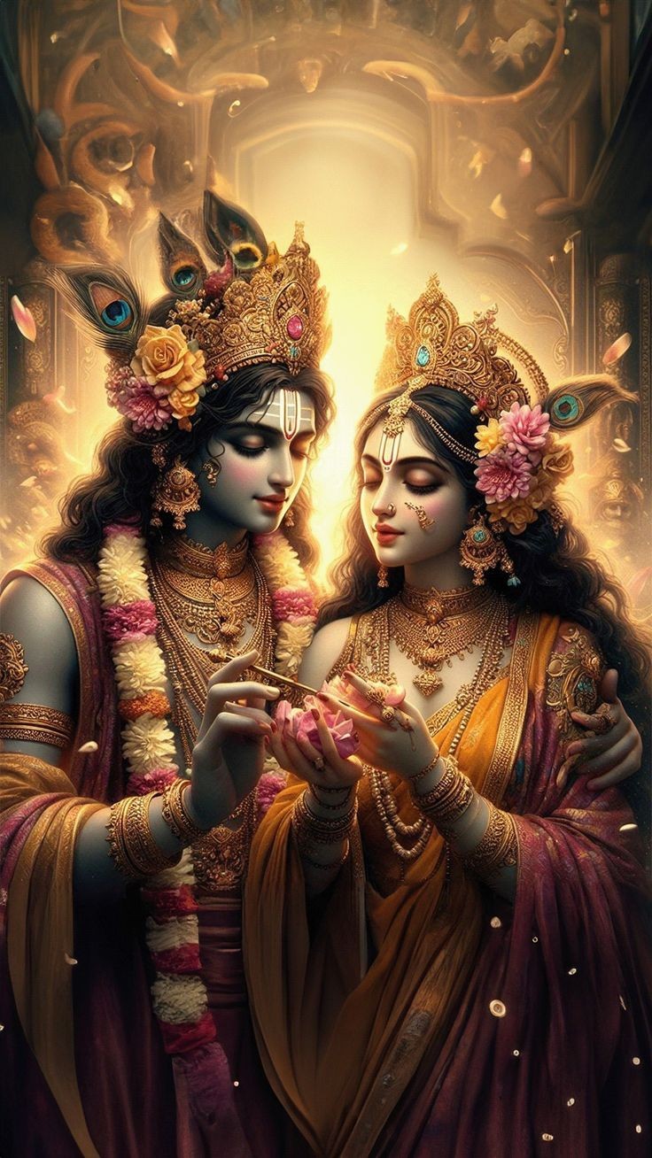 romantic radha krishna wallpaper