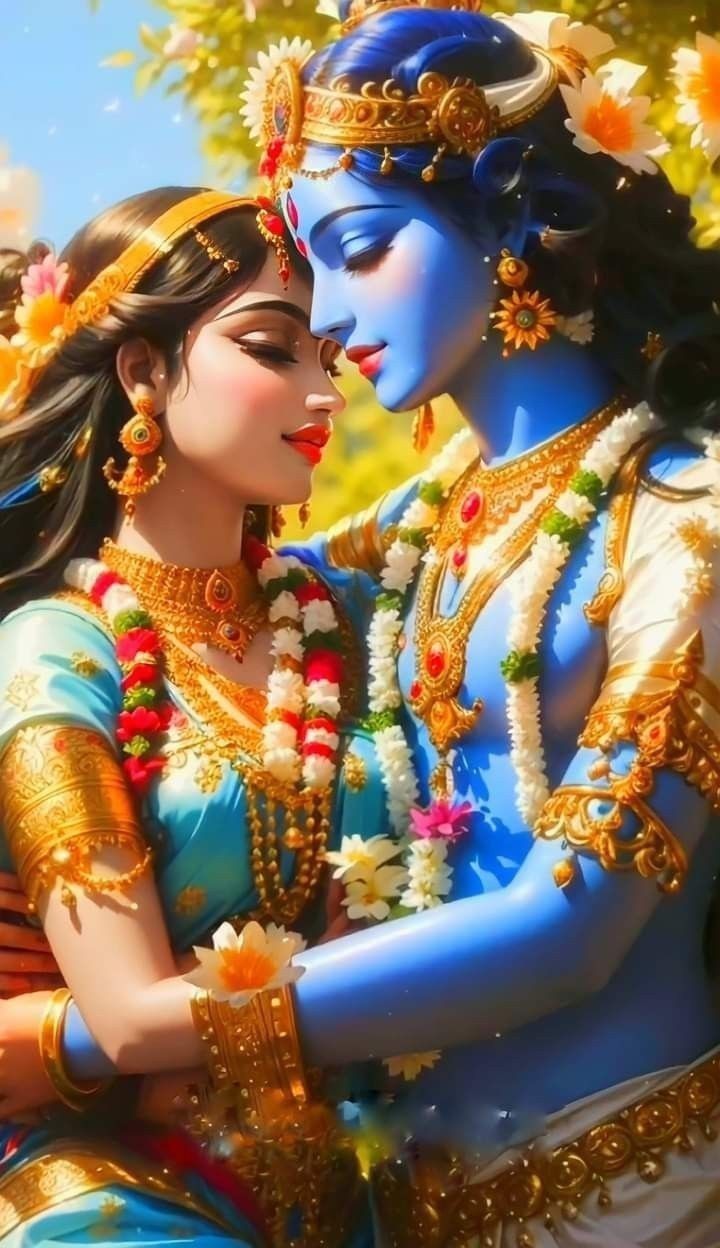 romantic radha krishna wallpaper