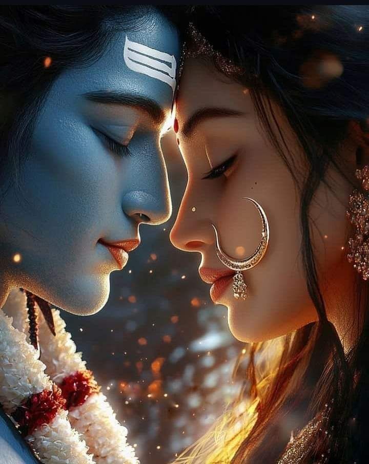 shiv parvati love wallpaper