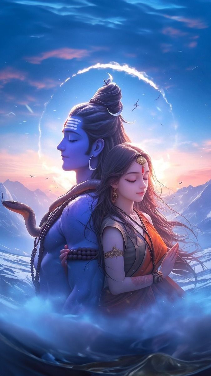 shiv parvati wallpaper hd for mobile