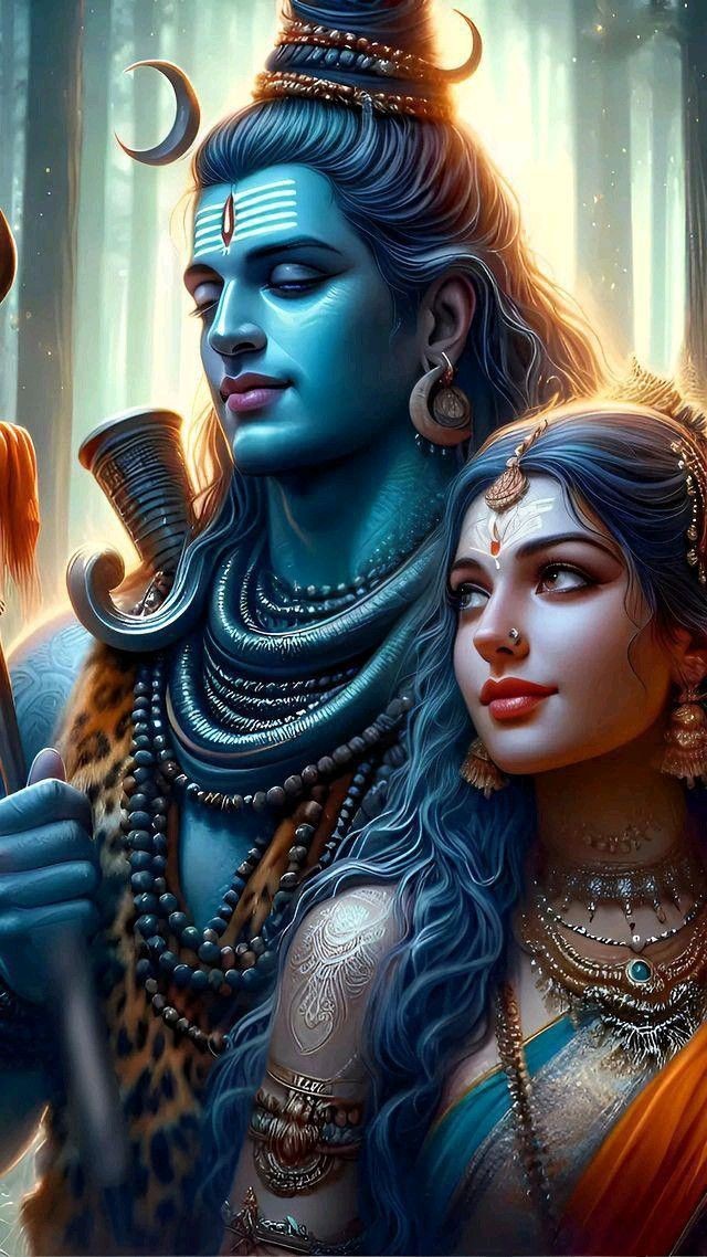 shiv parvati wallpaper hd