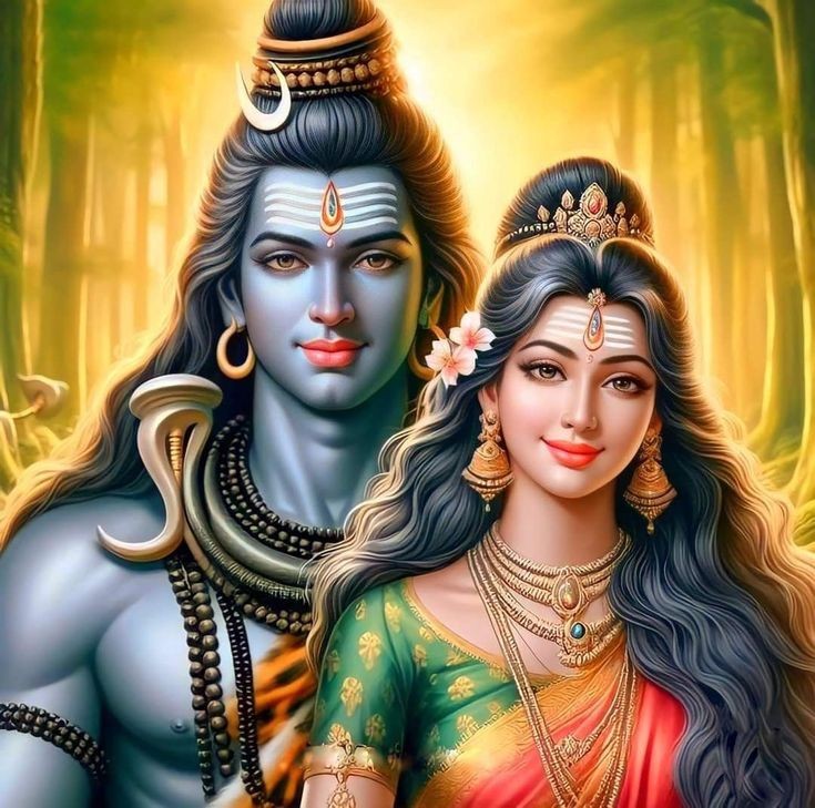 shiv parvati wallpaper